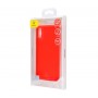 Чехол для iPhone X Baseus Simple (TPU) красный
