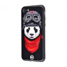 Чехол для iPhone 6 Plus/6s Plus White Knight Pictures Glass панда
