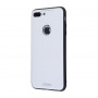 Чехол для iPhone 7 Plus/8 Plus White Knight Glass белый