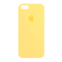 Силиконовый чехол Apple Silicone Case Yellow для iPhone 5/5s/SE (Реплика)