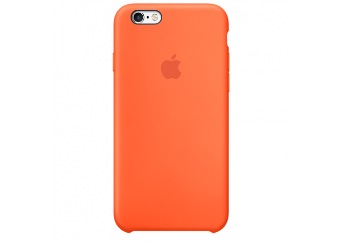 Силиконовый чехол Apple Silicone Case Orange для iPhone 6 Plus/6s Plus