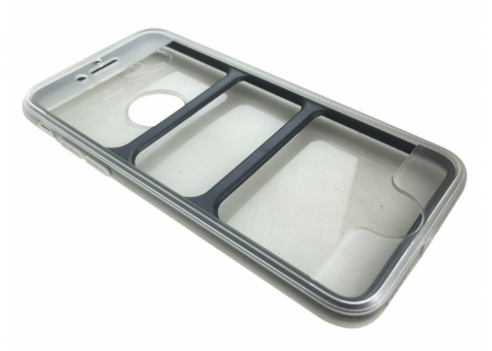 Силиконовый чехол для iPhone 6/6s Fashion Case Full 360 Transparent (прозрачный)