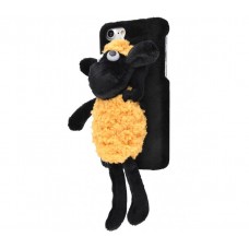 Чехол для iPhone 7/8 Soft Lamb ягненок черно-желтый