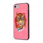 Чехол для iPhone 7/8 Embroider Animals Soft тигр