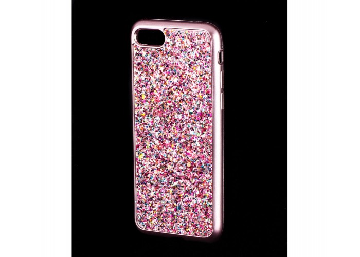 Чехол для iPhone 7/8 Diamond Shining розовый