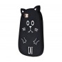 Чехол для iPhone 7/8 Fat Animals черный кот