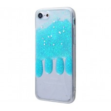 Чехол для iPhone 7/8 Shine голубой