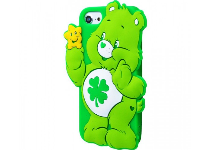 Чехол для iPhone 7/8 Care Bears зеленый