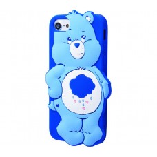 Чехол для iPhone 7/8 Care Bears синий
