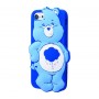 Чехол для iPhone 7/8 Care Bears синий