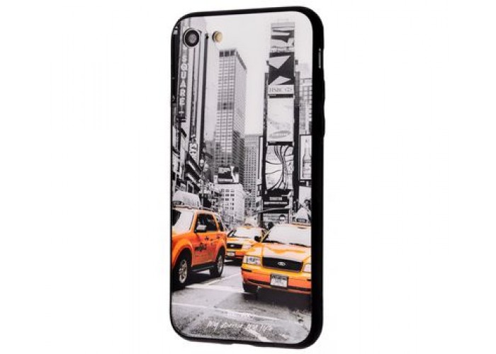 Чехол для iPhone 7/8 White Knight Pictures Glass 31