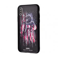Чехол для iPhone X / Xs White Knight Pictures Glass 21
