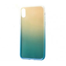 Чехол для iPhone X / Xs Colorful Fashion синий