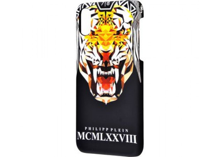 Чехол для iPhone X Philipp Plein тигр