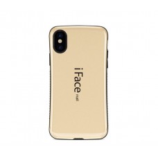 Чехол для iPhone X iFace золотистый