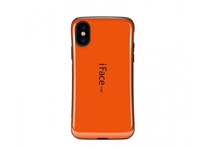 Чехол для iPhone X iFace оранжевый