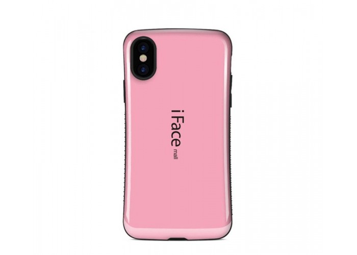 Чехол для iPhone X iFace розовый