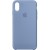 Силиконовый чехол Apple Silicone Case Azure для iPhone X /10 Xs/10s (копия)