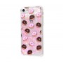 Чехол для iPhone 7/8 блестки вода New пончики