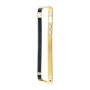 Бампер для iPhone 5/5s/SE Cross Case золото