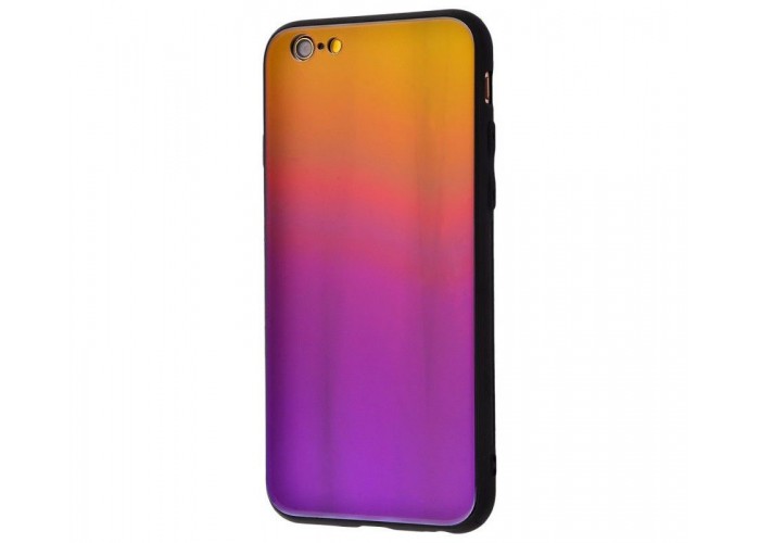 Чехол для iPhone 7/8 Colourful Benzo желто-фиолетовый