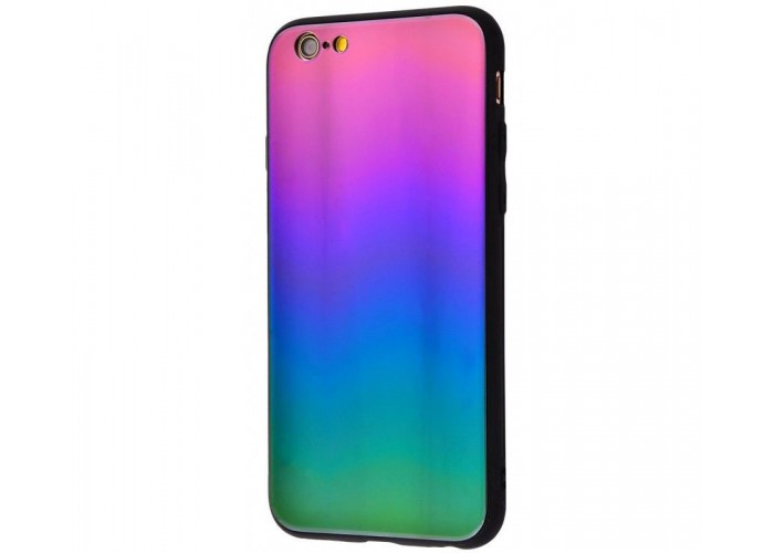 Чехол для iPhone 7/8 Colourful Benzo фиолетово-зеленый