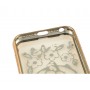 Чехол для iPhone 5/5s/SE Kingxbar Diamond Лиса золотистый