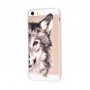 Чехол для iPhone 5/5s/SE Wolf