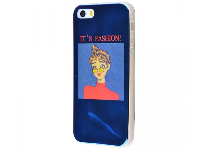 Чехол для iPhone 5/5s/SE перламутр fashion