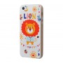Чехол для iPhone 5/5s/SE Lion
