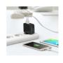 Зарядное устройство RAVPower USB Qualcomm Quick Charge 3.0 (4X Faster) 30W Dual USB Plug Wall Charger, Black RP-PC006BK