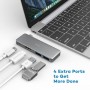 Адаптер VAVA USB C Hub Adapter with 3.1 Power Delivery, HDMI Port, 2 USB 3.0 Ports for Type C Laptops VA-UC003