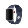 Силиконовый ремешок для Apple Watch 38/40/42/44мм Midnight Blue