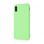 Чехол для iPhone X / Xs Matte зеленый