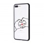 Чехол для iPhone 7 Plus/8 Plus Minimal Print сердце