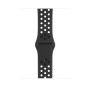 Силиконовый ремешок для Apple Watch 38/40/42/44мм Nike Sport Band Anthracite/Black