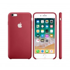 Силиконовый чехол Apple Silicone Case Dark Red для iPhone 6 Plus/6s Plus