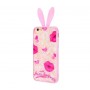 Чехол для iPhone X blood of jelly rabbit ears "Sweet Kiss"