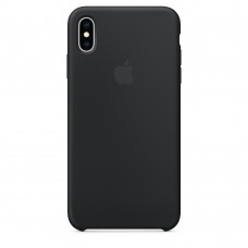 Силиконовый чехол Apple Silicone Case Black для iPhone XS Max