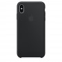 Силиконовый чехол Apple Silicone Case Black для iPhone XS Max