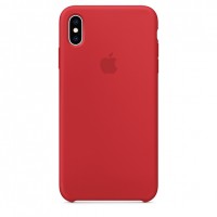 Силиконовый чехол Apple Silicone Case (PRODUCT) Red для iPhone XS Max