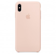 Силиконовый чехол Apple Silicone Case Pink Sand для iPhone Xs