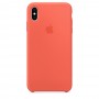 Силиконовый чехол Apple Silicone Case Nectarine для iPhone XS Max