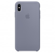 Силиконовый чехол Apple Silicone Case Lavender Gray для iPhone Xs