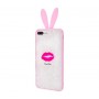 Чехол для iPhone 7 Plus / 8 Plus blood of jelly rabbit ears "Sweet Kiss"