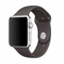 Силиконовый ремешок для Apple Watch 38/40/42/44мм Cocoa