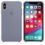 Силиконовый чехол Apple Silicone Case Lavender Gray для iPhone XS Max