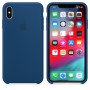 Силиконовый чехол Apple Silicone Case Blue Horizon для iPhone XS Max OEM