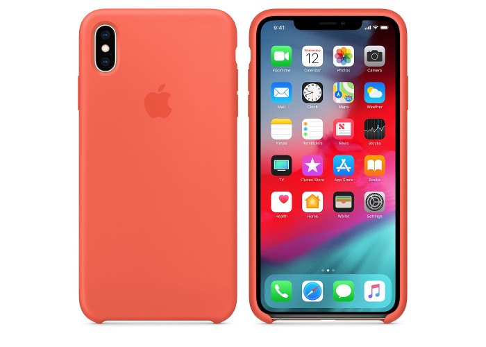 Силиконовый чехол Apple Silicone Nectarine для iPhone Xs
