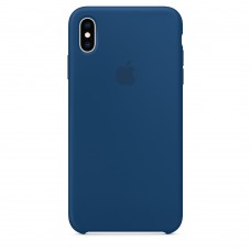 Силиконовый чехол Apple Silicone Case Blue Horizon для iPhone Xs OEM